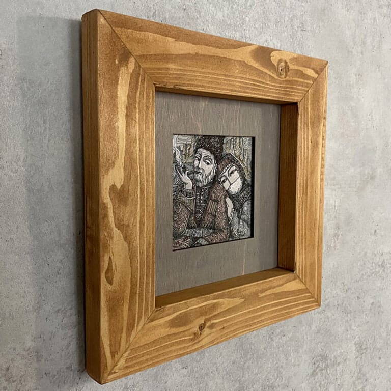Printed Painting " The Eternal Love" 22x22cm