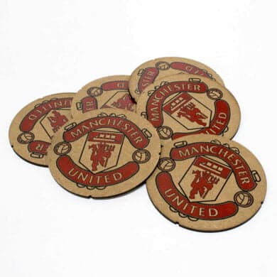 Set of Cup Coasters “Manchester United”