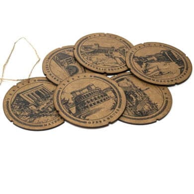 Set of Cup Coasters “Yerevan”