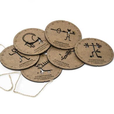Coasters “Petroglyphs Of Ukhtasar”
