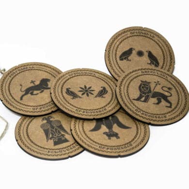 Set of Cup Coasters “Emblems”