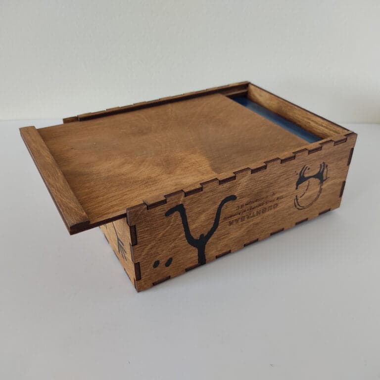 Box for Napkins “Petroglyphs of Ukhtasar”