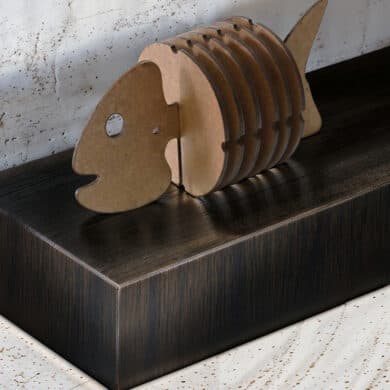 Set of Cup Coasters "Fish"