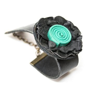 Handmade Leather Bracelet 4.5cm