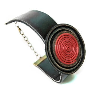 Handmade Leather Bracelet 4.5cm