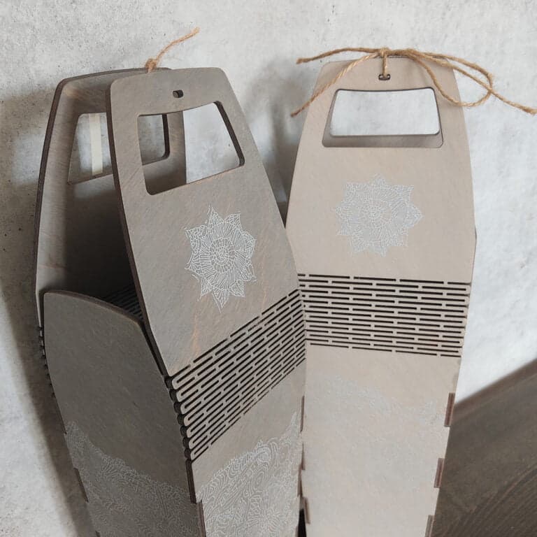 Գինու տուփ 10x36սմ