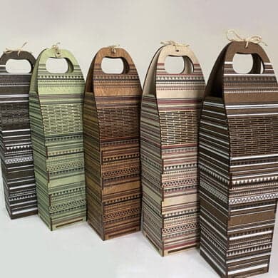 Գինու տուփ 10x36սմ