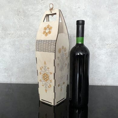 Գինու տուփ 10x36սմ
