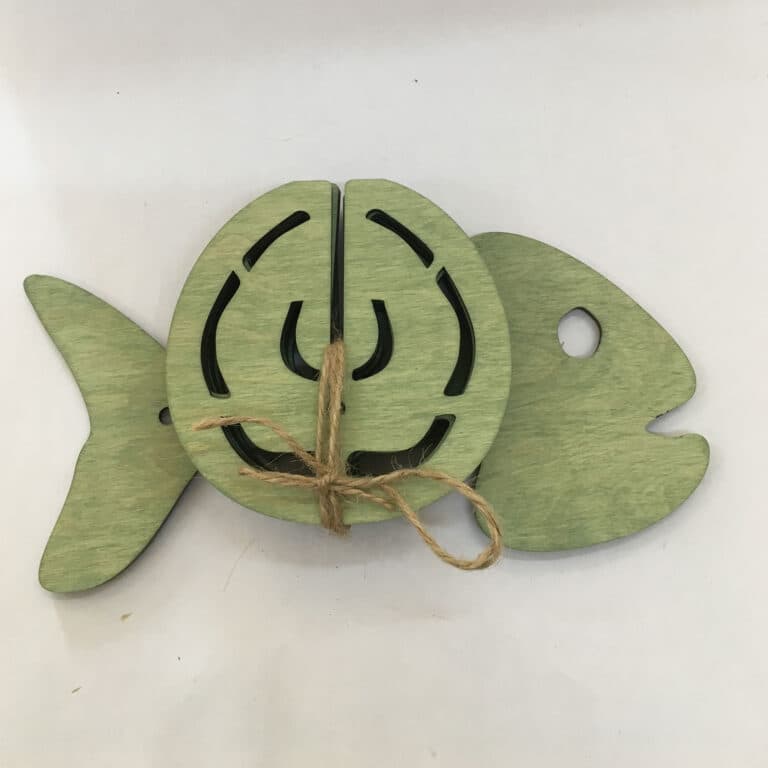 Set of Cup Coasters "Fish"
