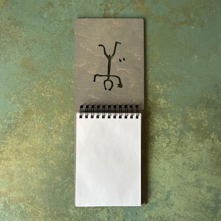 Блокнот "Петроглифы Ухтасара. Шаман"