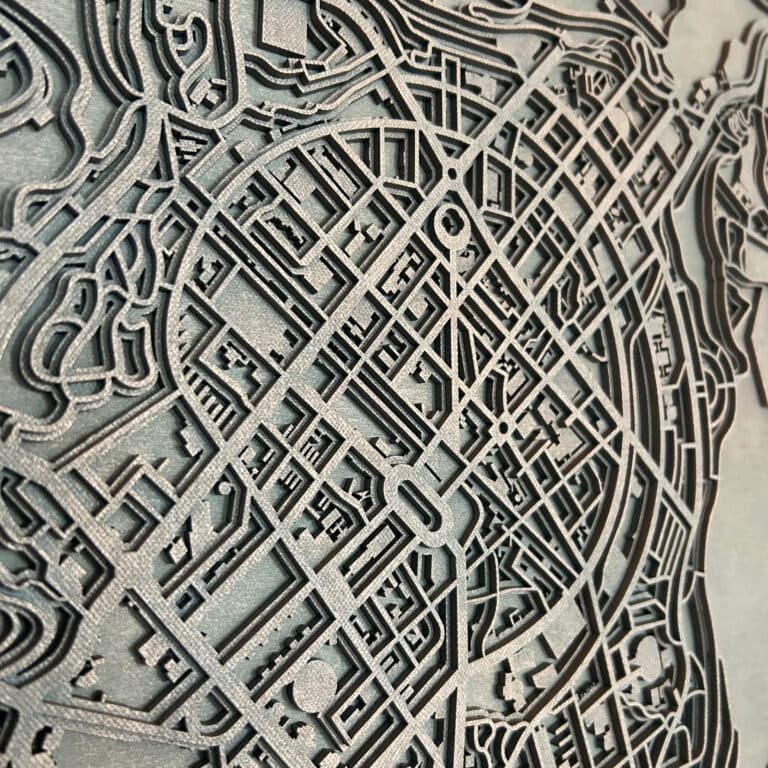 Карта Еревана 46×65см