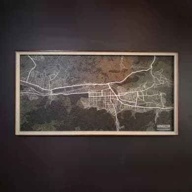 Վանաձորի ինտերիերային 3D քարտեզ